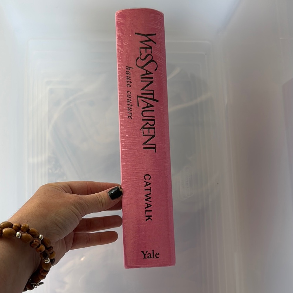 Yves Saint Laurent Catwalk Book in Pink